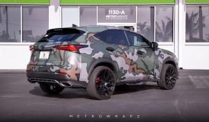 Lexus NX300 F-Sport by MetroWrapz 2020 года 